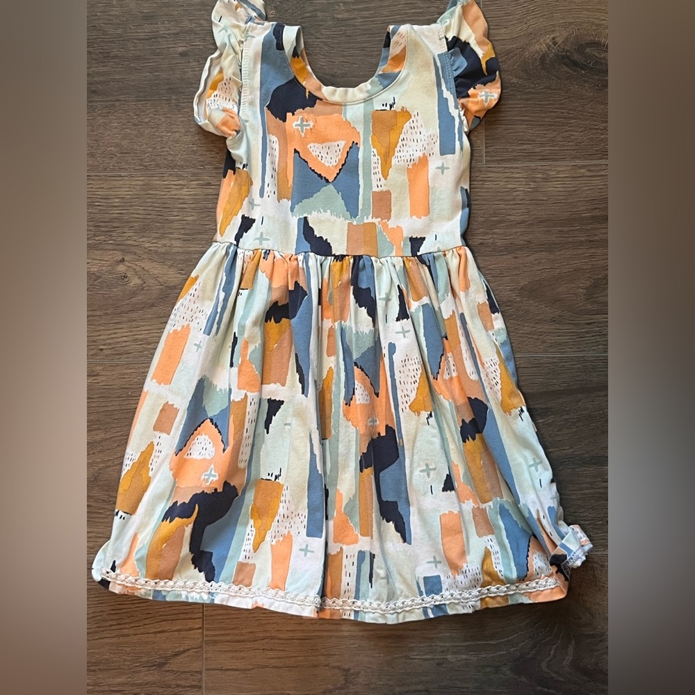 Sweet White Peony Dress